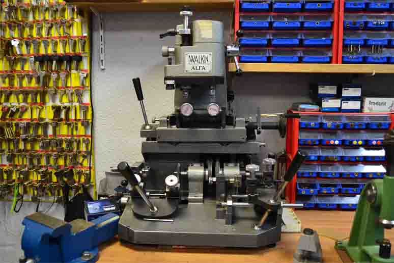 Máquina para copiar llaves